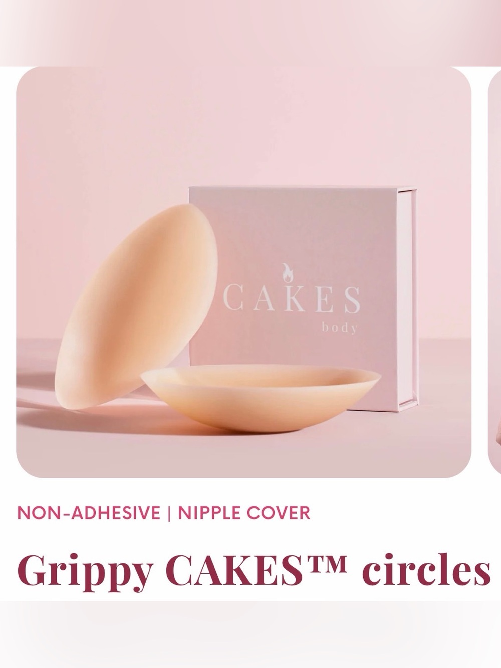 Grippy Cakes Circles Plus in Honey